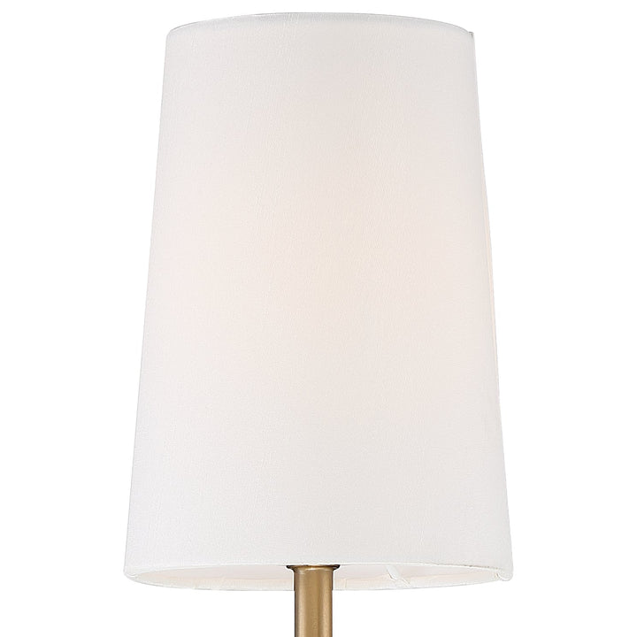 Lampe Murale en Tissu et Laiton Art Vintage Sytheir - Neutralighting