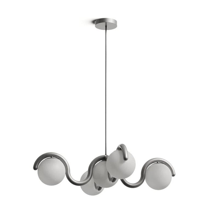 Chandelier en Verre et Laiton Art Créativité Élégance Eurvinen - Neutralighting