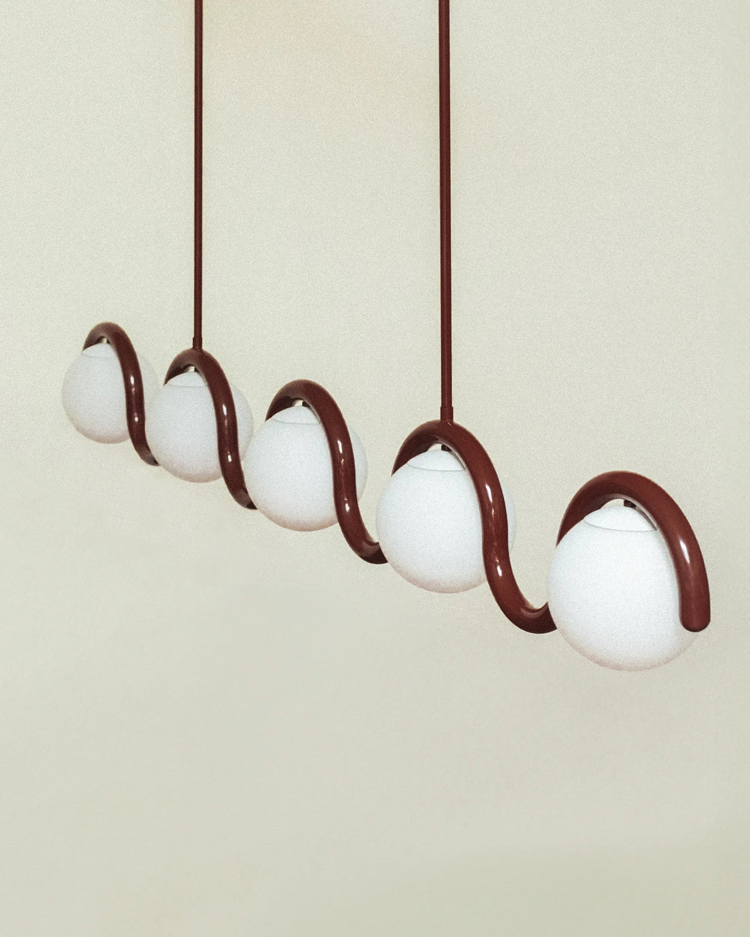 Chandelier en Verre Linéaire Créativité Individuelle Citheis - Neutralighting