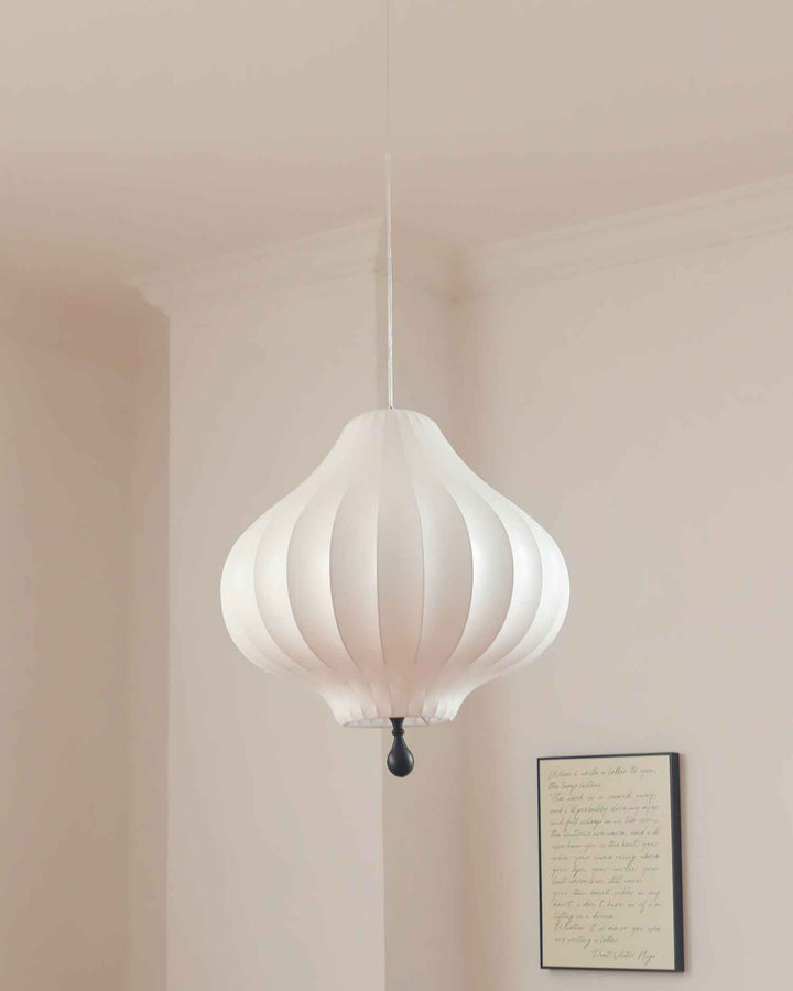 Leocadia Suspension Courbe Lanterne Organique - Neutralighting