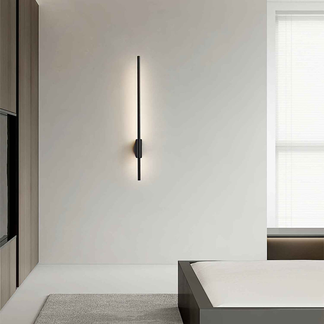 Zavelila Acrylique 60cm Noir LED