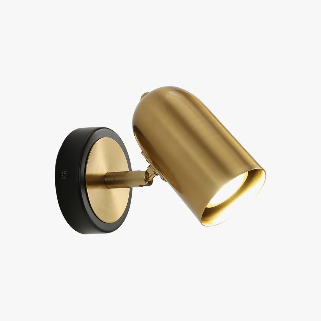 Fighter Lampe Murale Moderne Minimaliste en Or - Neutralighting