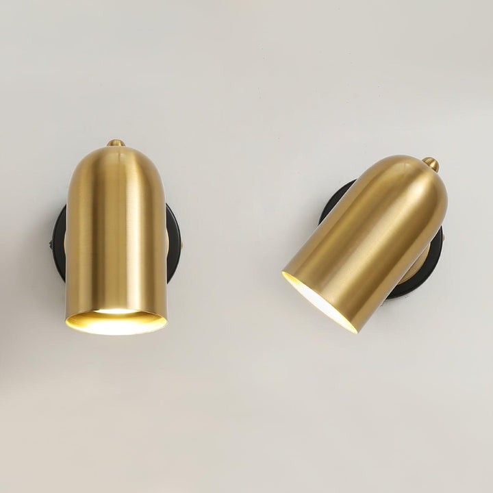 Fighter Lampe Murale Moderne Minimaliste en Or - Neutralighting