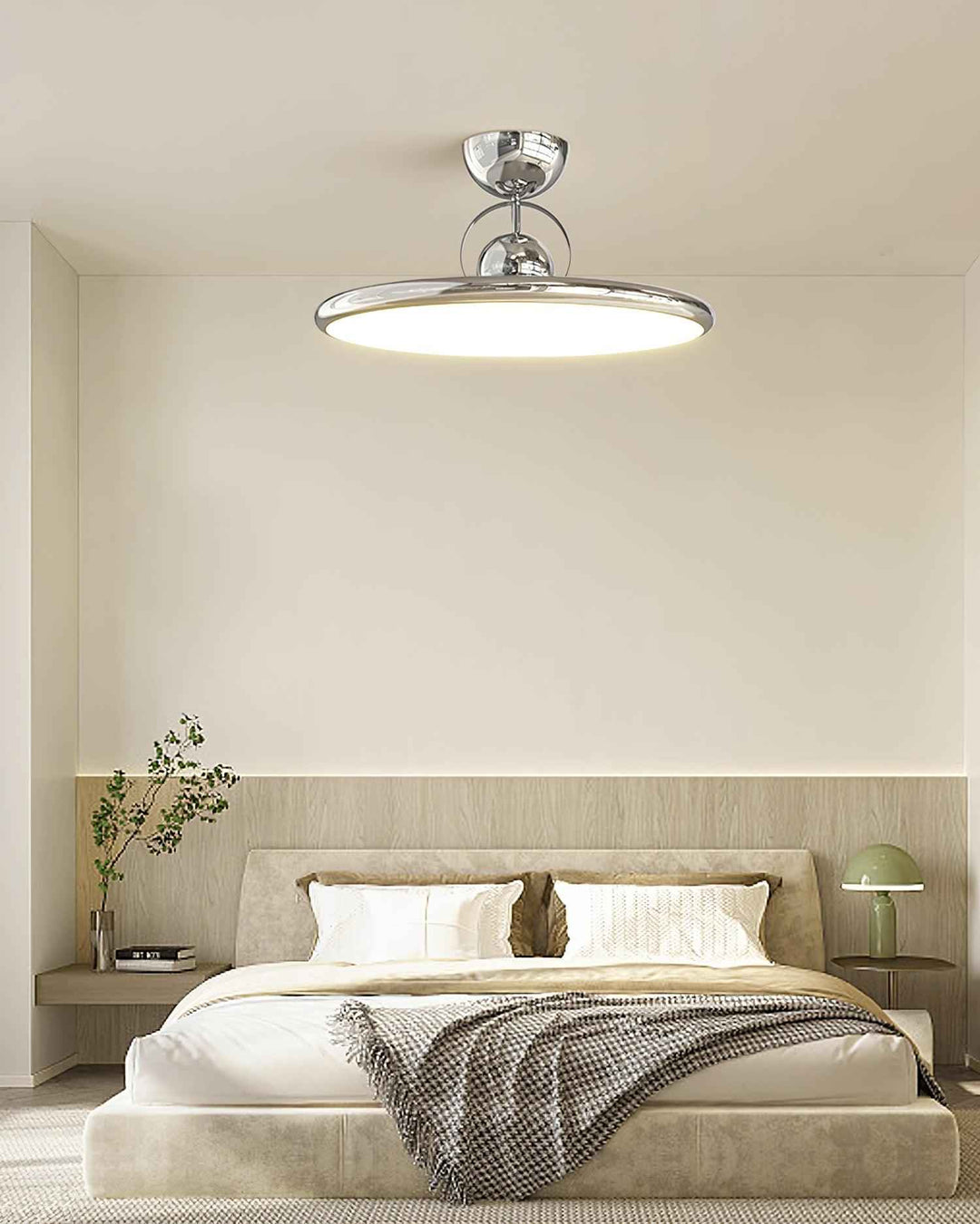 Shine Acrylique 40cm Beige LED 40W