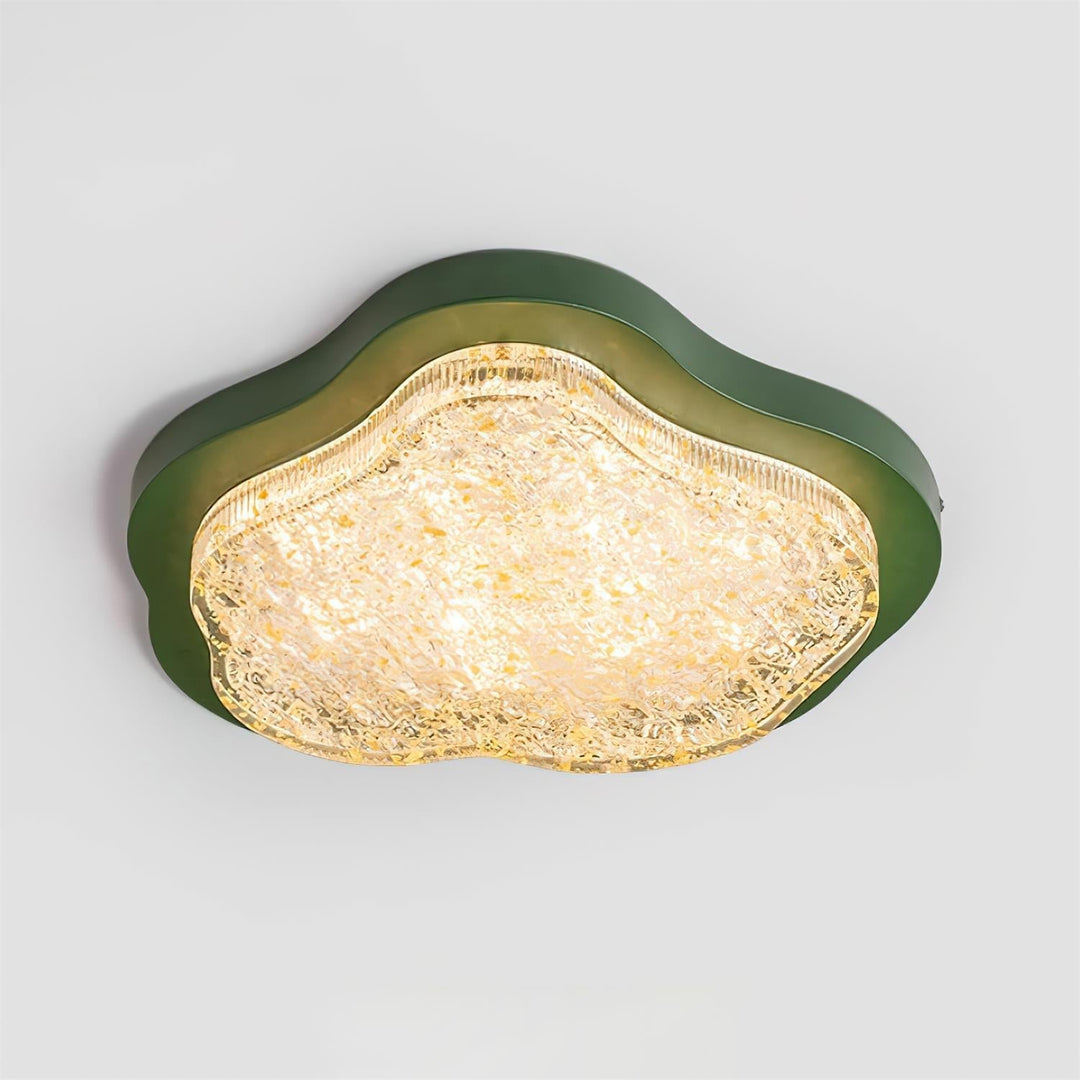 Auro Plafonnier Moderne Résine Feuille d&
