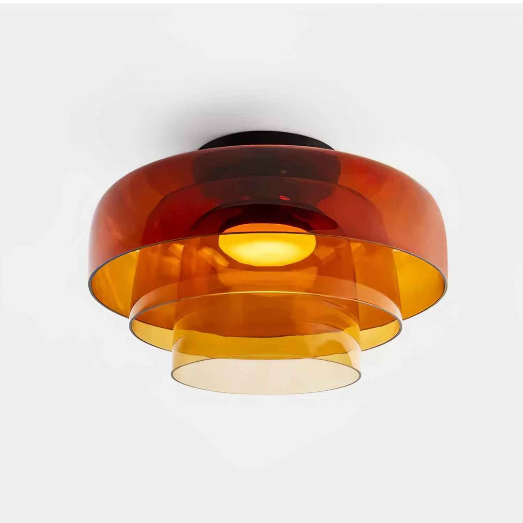 Solara Verre 32cm Noir LED