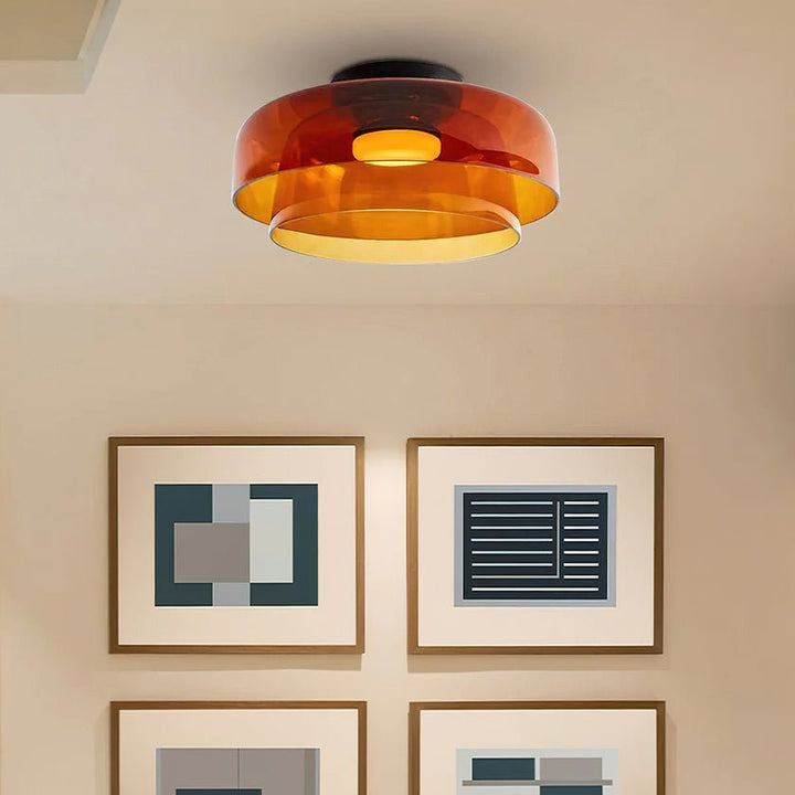 Solara Plafonnier Structure Étagée Chaud Élégant - Neutralighting