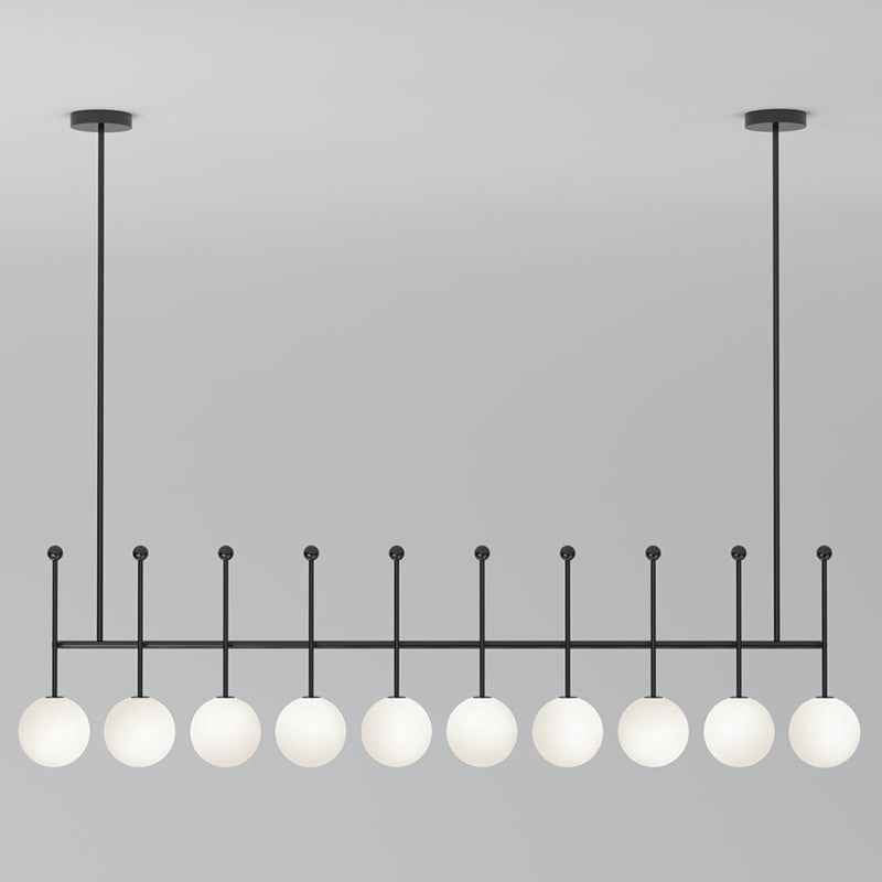 Lampe Pendentive Métal et Verre Industrielle Vintage Vavele - Neutralighting