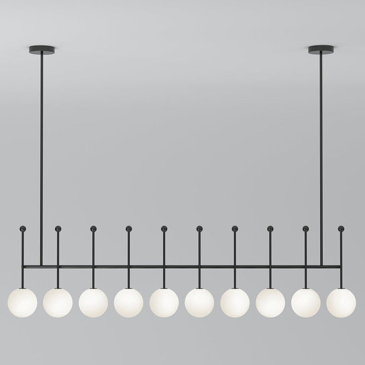 Lampe Pendentive Métal et Verre Industrielle Vintage Vavele - Neutralighting