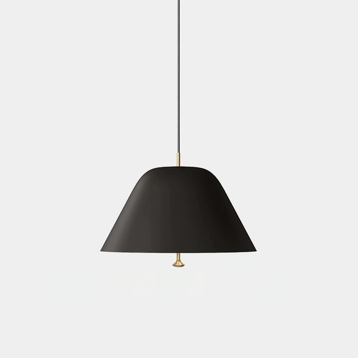 Solain Suspension moderne avec abat-jour vert et blanc minimaliste - Neutralighting