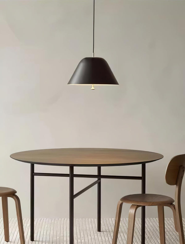 Solara Suspension en Verre Cloche Laiton Minimaliste - Neutralighting