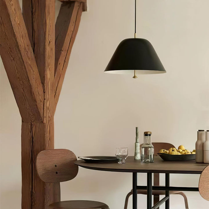 Solara Suspension en Verre Cloche Laiton Minimaliste - Neutralighting