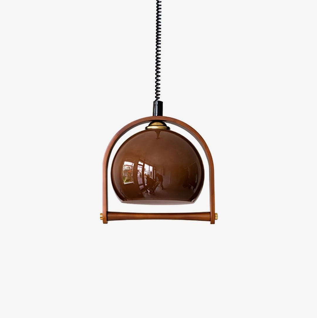 Cesilarae Premium Nordic Art Verre Bois Suspension - Neutralighting