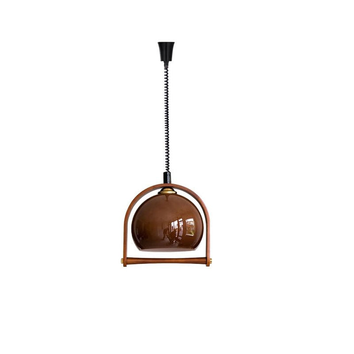 Cesilarae Premium Nordic Art Verre Bois Suspension - Neutralighting