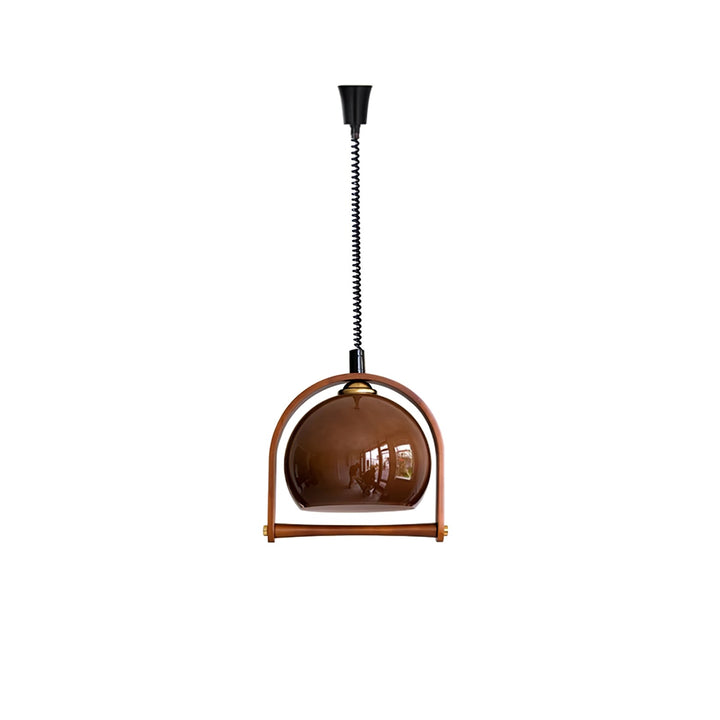 Cesilarae Premium Nordic Art Verre Bois Suspension - Neutralighting