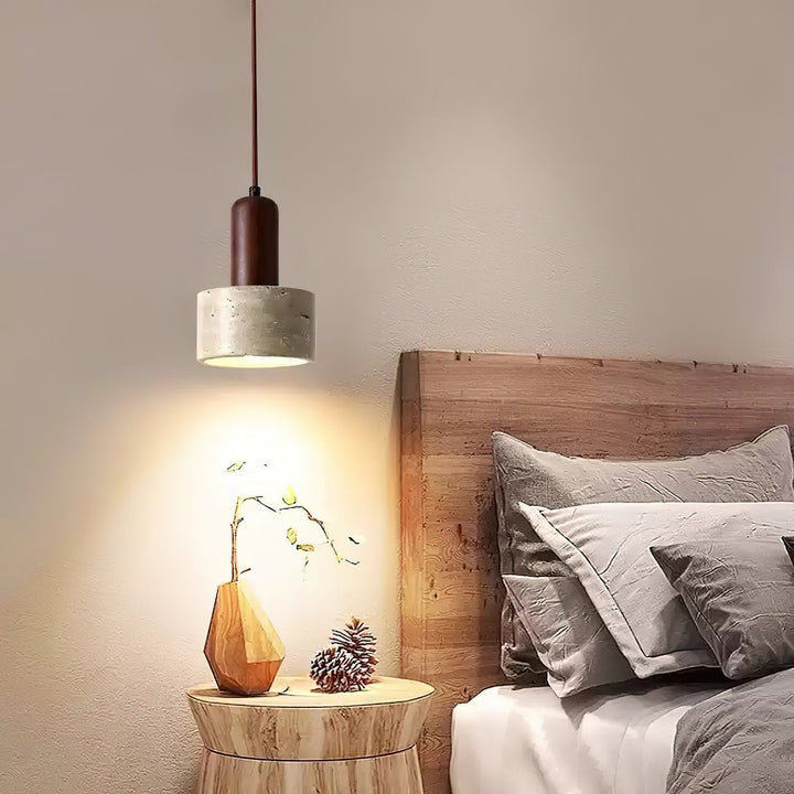Ilshaa Suspension Minimaliste en Travertin - Neutralighting