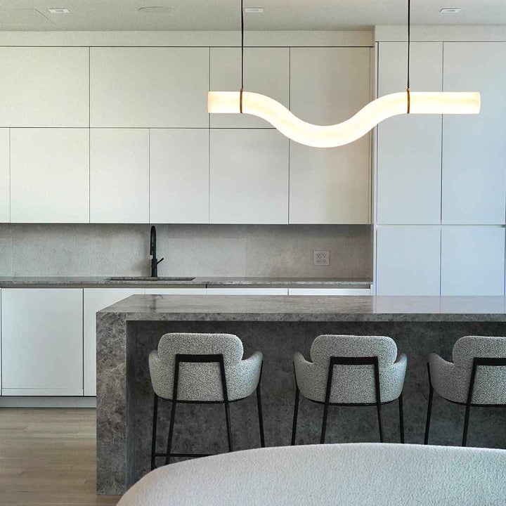 Lampe Pendentive Alabâtre Minimaliste Premium Élégance Errina - Neutralighting