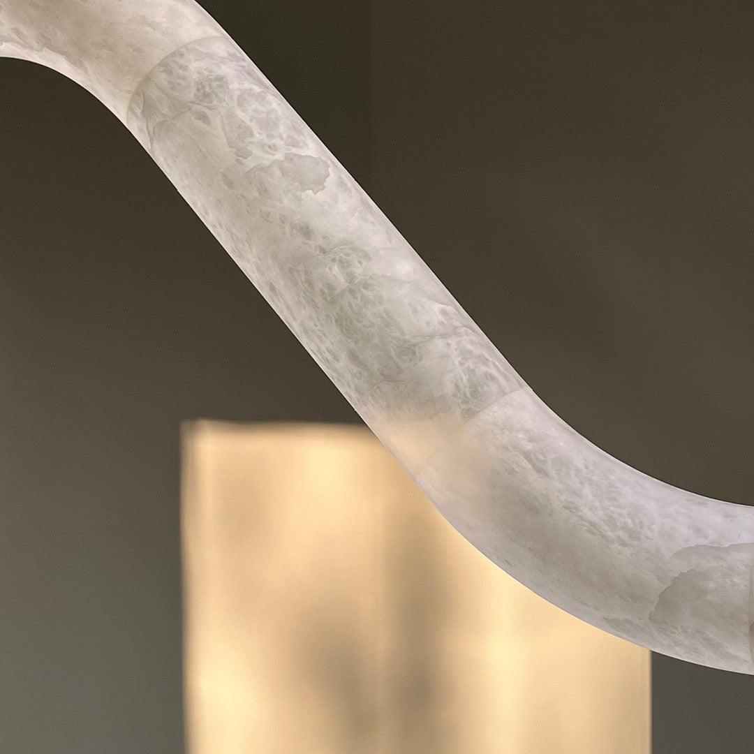 Lampe Pendentive Alabâtre Minimaliste Premium Élégance Errina - Neutralighting
