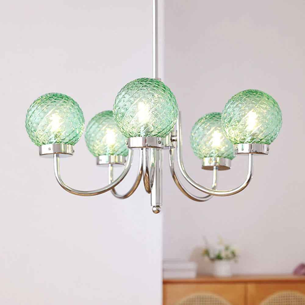 Valentina LED Suspension Métal Verre Cuisine Chambre à Coucher - Neutralighting