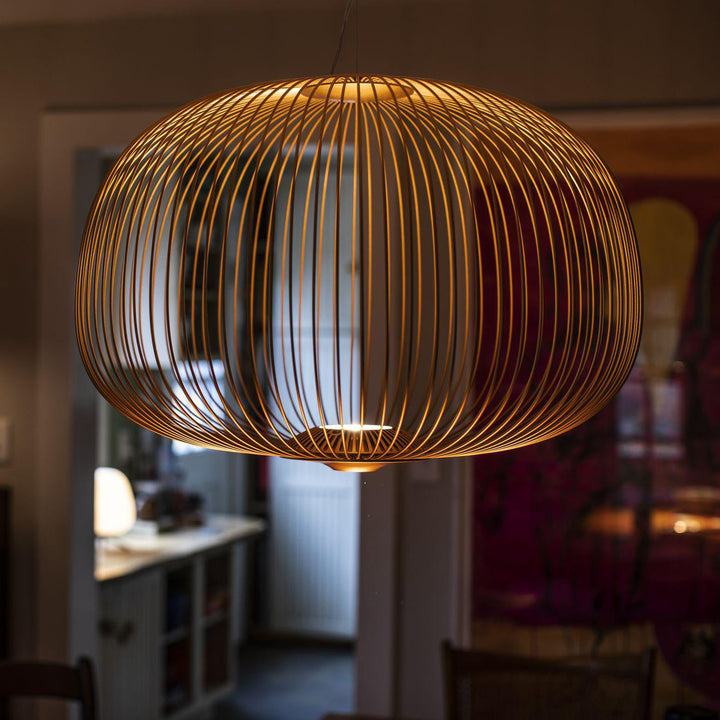 Vadorora Moderne Minimaliste Cage Métal Suspension - Neutralighting