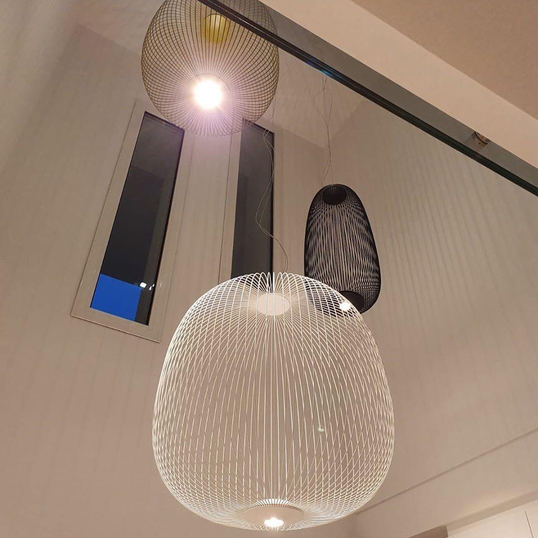Vadorora Moderne Minimaliste Cage Métal Suspension - Neutralighting