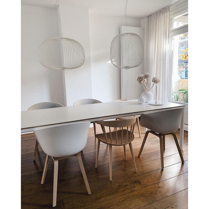 Vadorora Moderne Minimaliste Cage Métal Suspension - Neutralighting