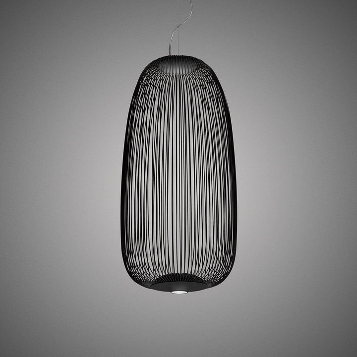 Vadorora Moderne Minimaliste Cage Métal Suspension - Neutralighting