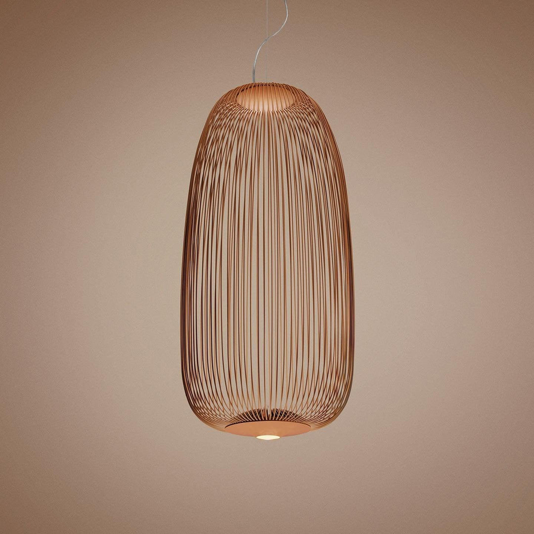 Vadorora Moderne Minimaliste Cage Métal Suspension - Neutralighting