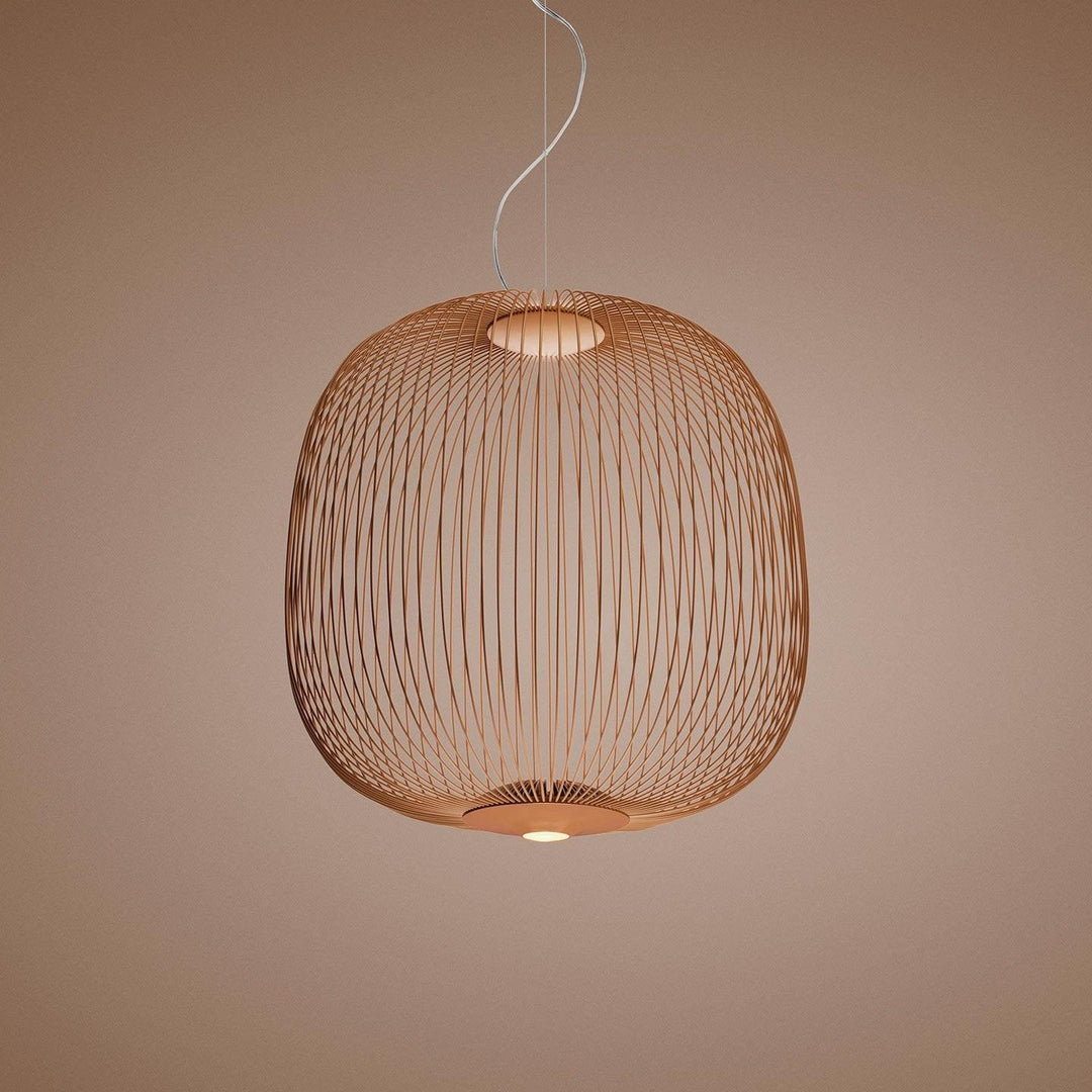 Vadorora Moderne Minimaliste Cage Métal Suspension - Neutralighting