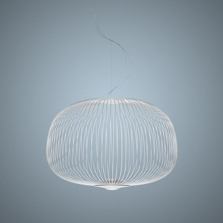 Vadorora Moderne Minimaliste Cage Métal Suspension - Neutralighting