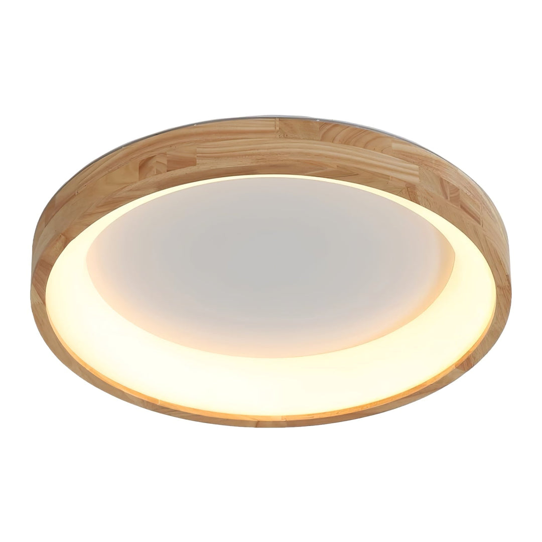 Uphae Plafonnier Minimaliste Carré en Bois - Neutralighting