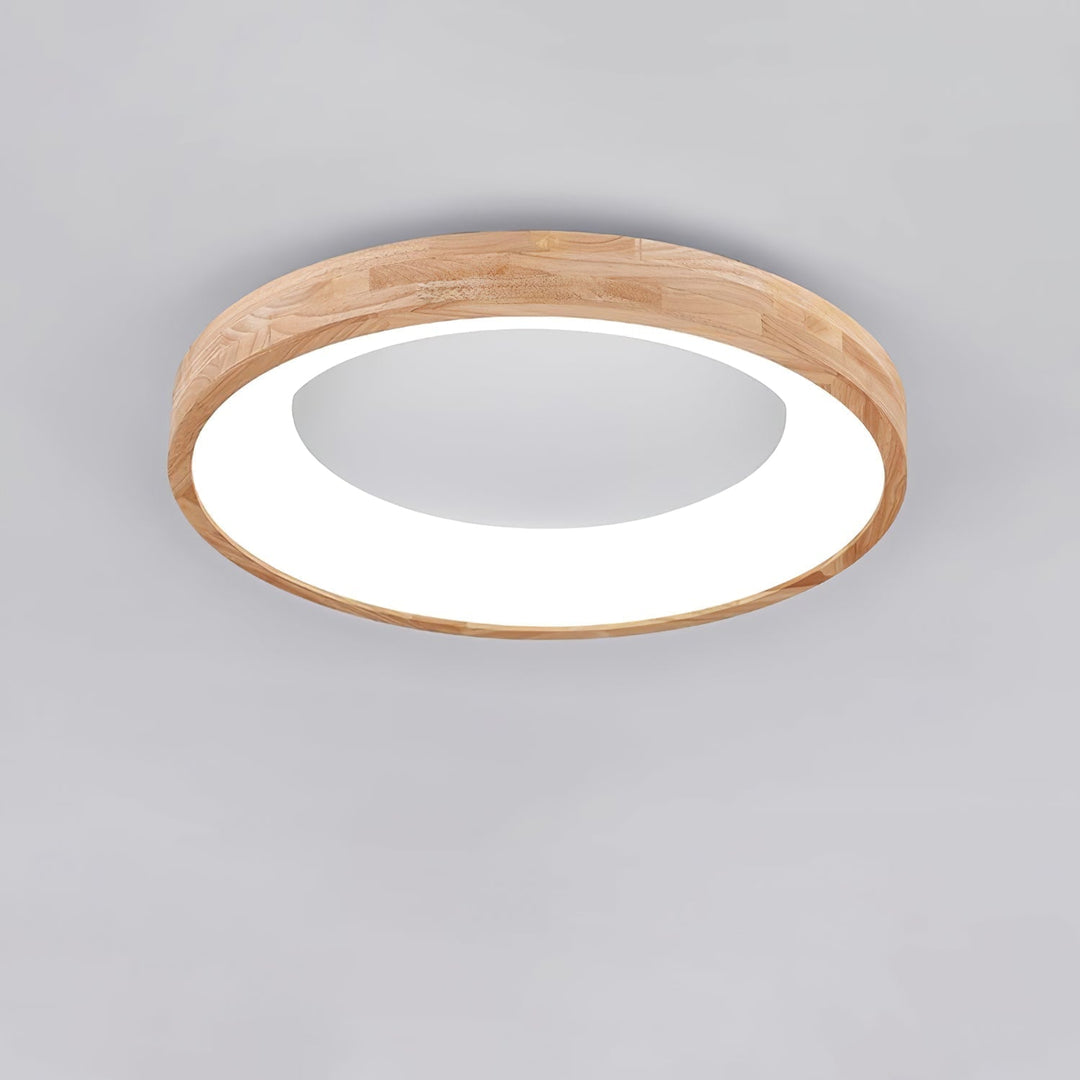 Uphae Plafonnier Minimaliste Carré en Bois - Neutralighting