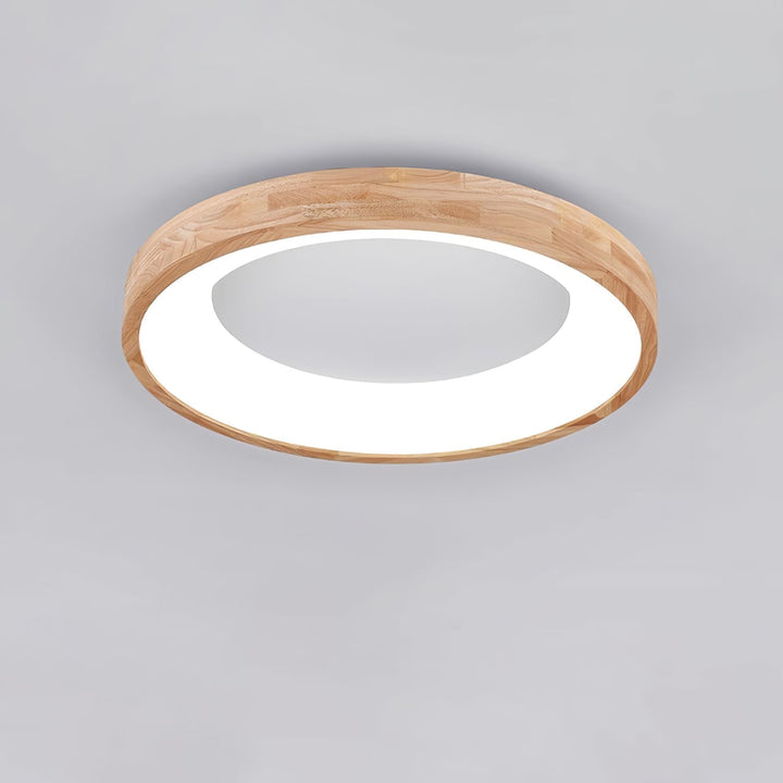 Uphae Plafonnier Minimaliste Carré en Bois - Neutralighting