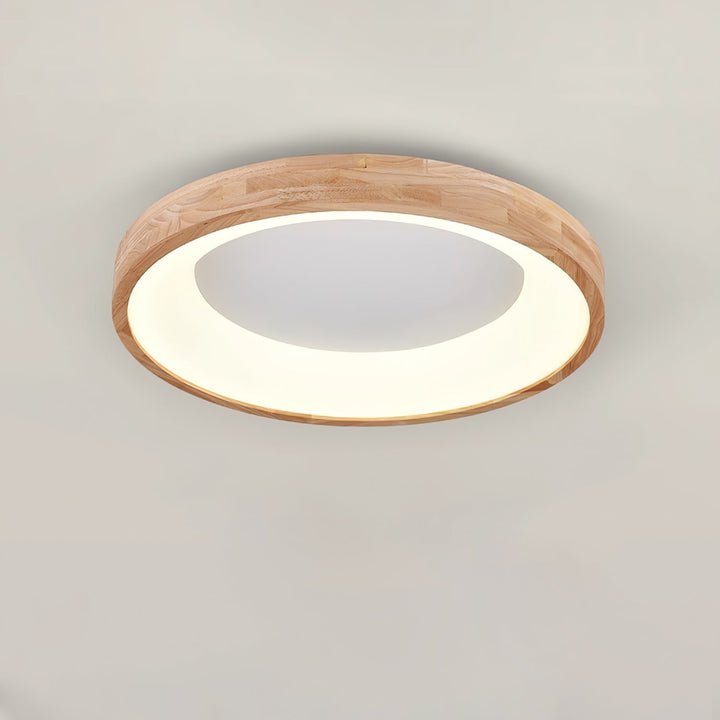 Uphae Plafonnier Minimaliste Carré en Bois - Neutralighting