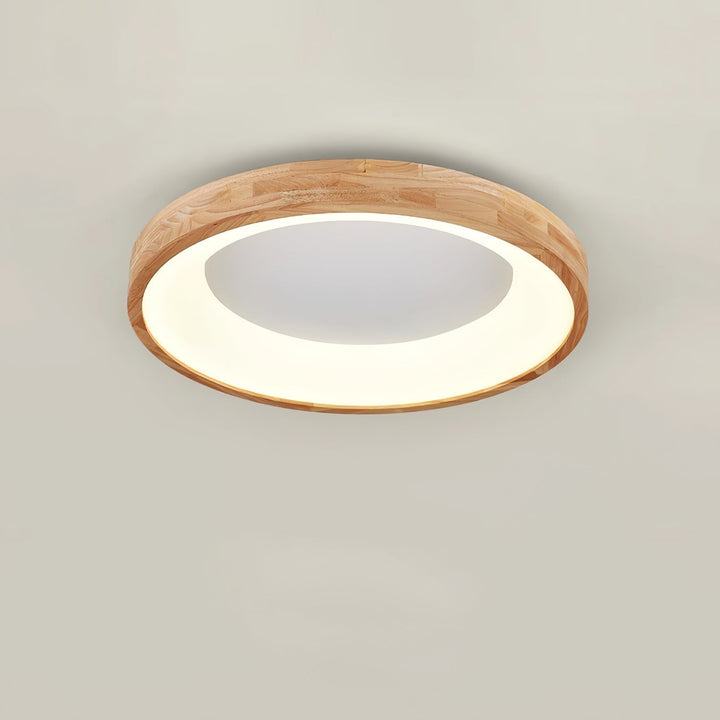 Uphae Plafonnier Minimaliste Carré en Bois - Neutralighting