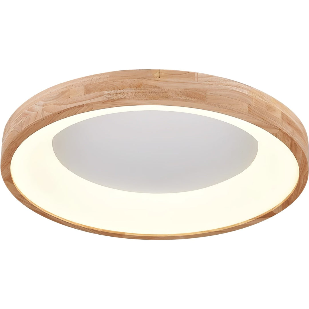 Uphae Plafonnier Minimaliste Carré en Bois - Neutralighting
