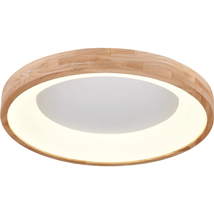 Uphae Plafonnier Minimaliste Carré en Bois - Neutralighting