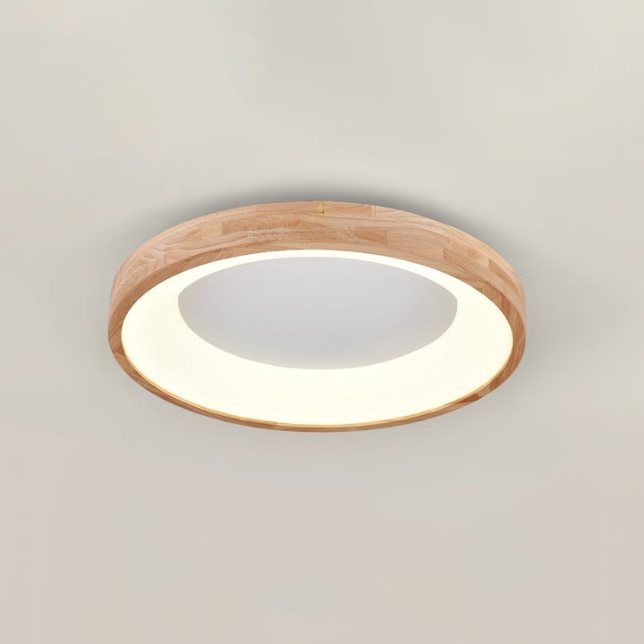 Uphae Plafonnier Minimaliste Carré en Bois - Neutralighting