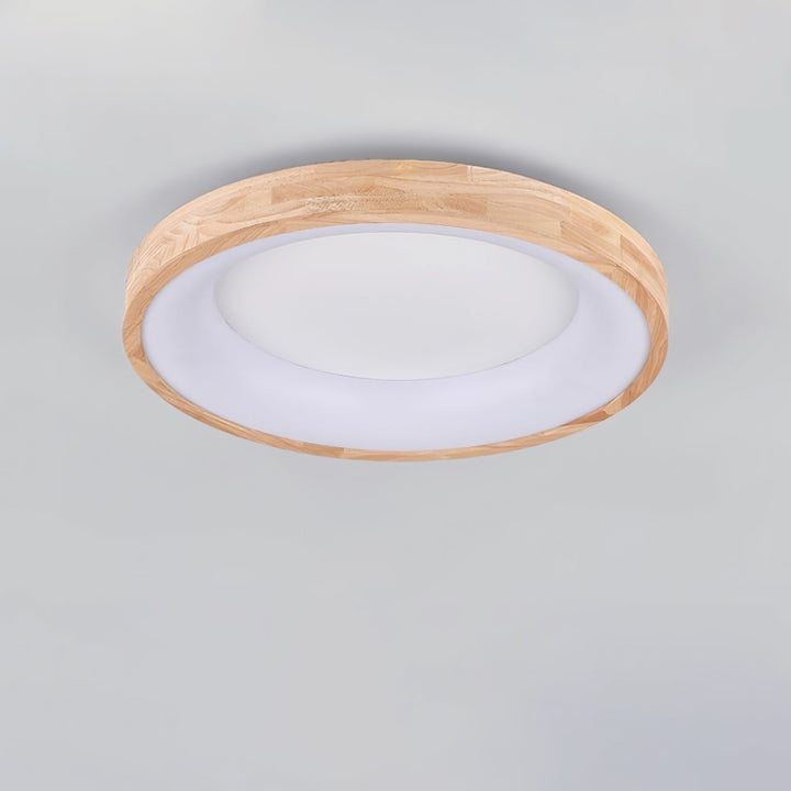 Uphae Plafonnier Minimaliste Carré en Bois - Neutralighting