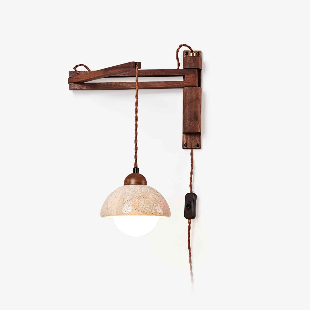 Lampe Fossil en Verre – Design Contemporain