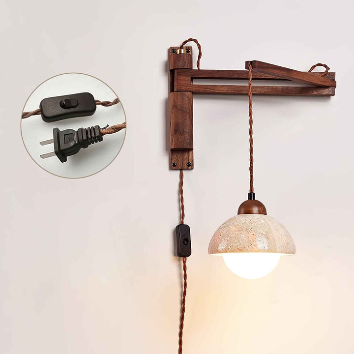 Lampe Fossil en Verre – Design Contemporain