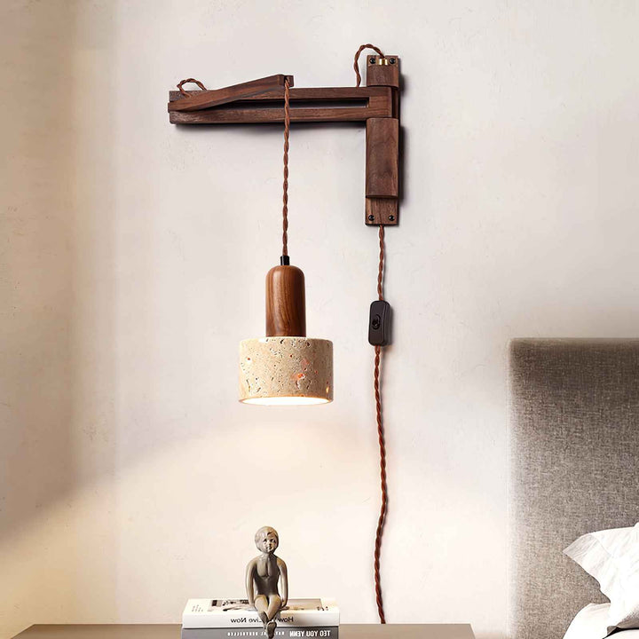 Lampe Fossil en Verre – Design Contemporain