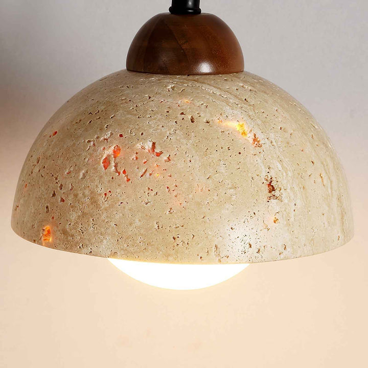 Lampe Fossil en Verre – Design Contemporain