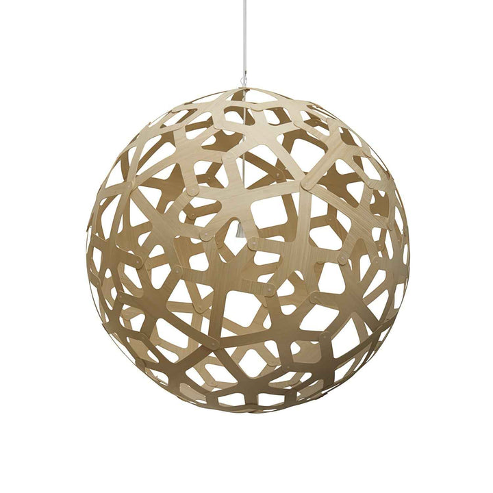 Lustra Suspension Géométrique en Bois Tressé - Neutralighting