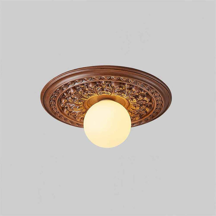 Ivorelle Résine 30cm Beige LED 5W