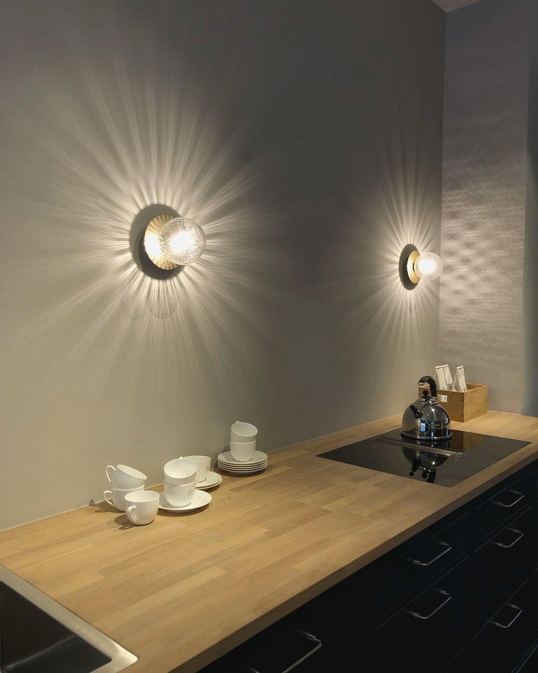 Lustra Lampe Murale Disque Globe Minimaliste - Neutralighting