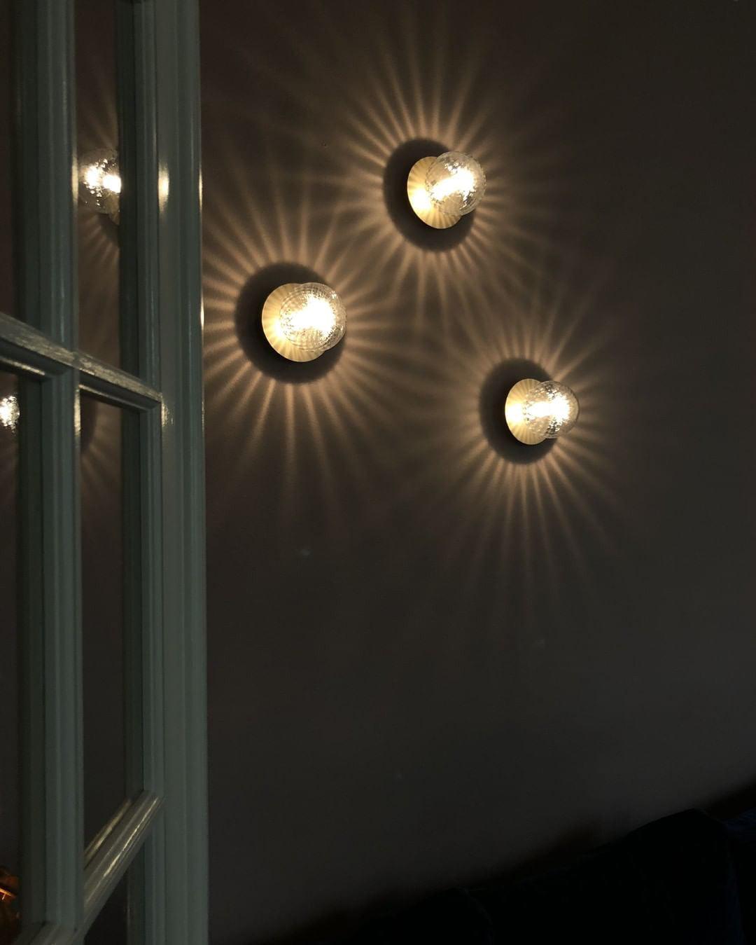 Lustra Lampe Murale Disque Globe Minimaliste - Neutralighting