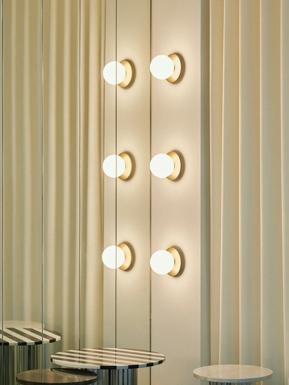 Lustra Lampe Murale Disque Globe Minimaliste - Neutralighting
