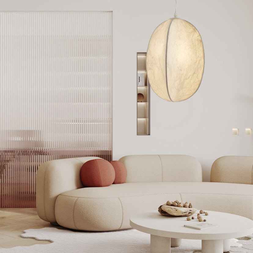 Lampe Cocoon en Métal – Design Contemporain