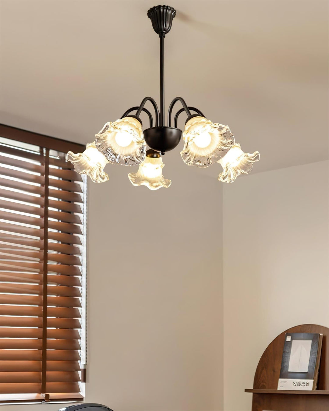 Lilura Lustre Pétale en Verre Fleur - Neutralighting